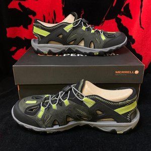 Merrell All Out Blaze Sieve. Castle Rock Green Color. Brand New In Box! 2014.